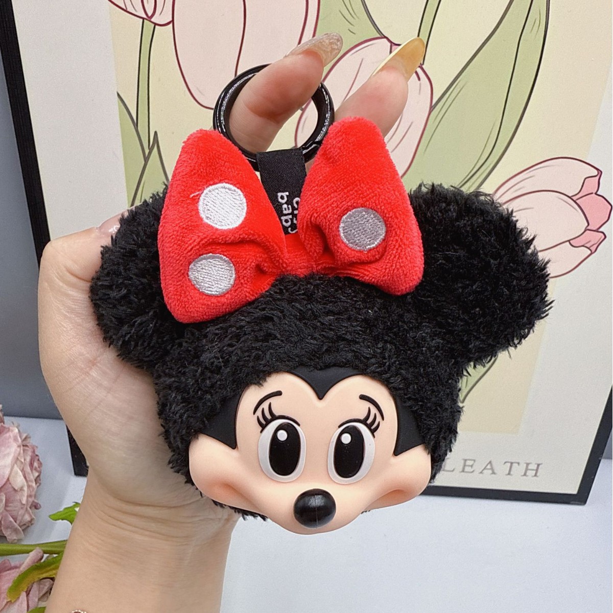 Carabiner Keychain - Gantungan Kunci Boneka Mickey Minnie Lucu