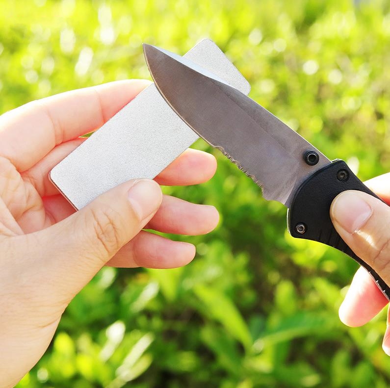 30 Buah Mini Dua Sisi Pengasah - Pocket Knife Ceramic ulasan dan harga
