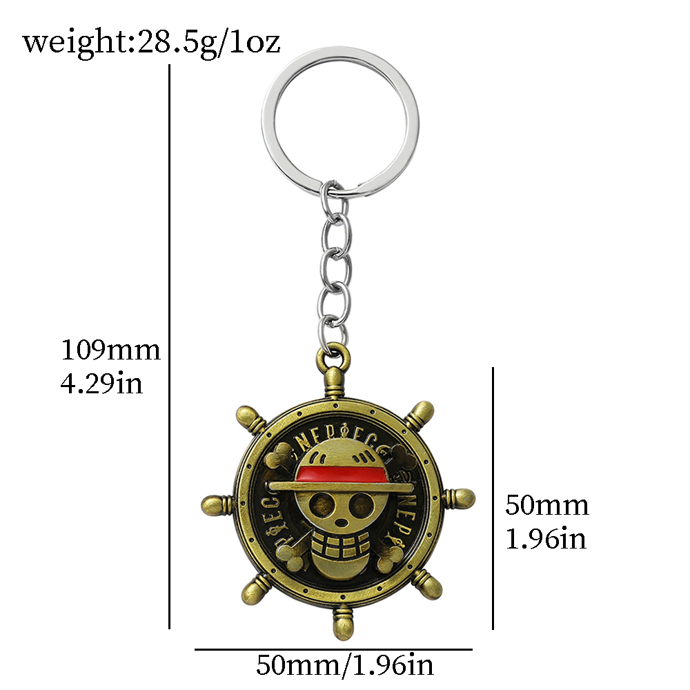Gantungan Kunci Anime One Piec - Carabiner Keychain ulasan dan harga