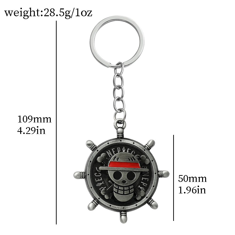 Gantungan Kunci Anime One Piec - Carabiner Keychain ulasan dan harga