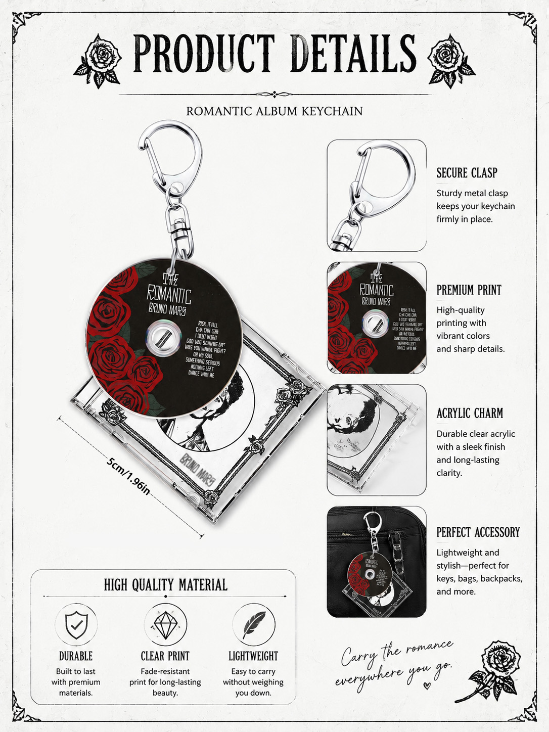 Gantungan Kunci Bruno, Gantung - Carabiner Keychain ulasan dan harga