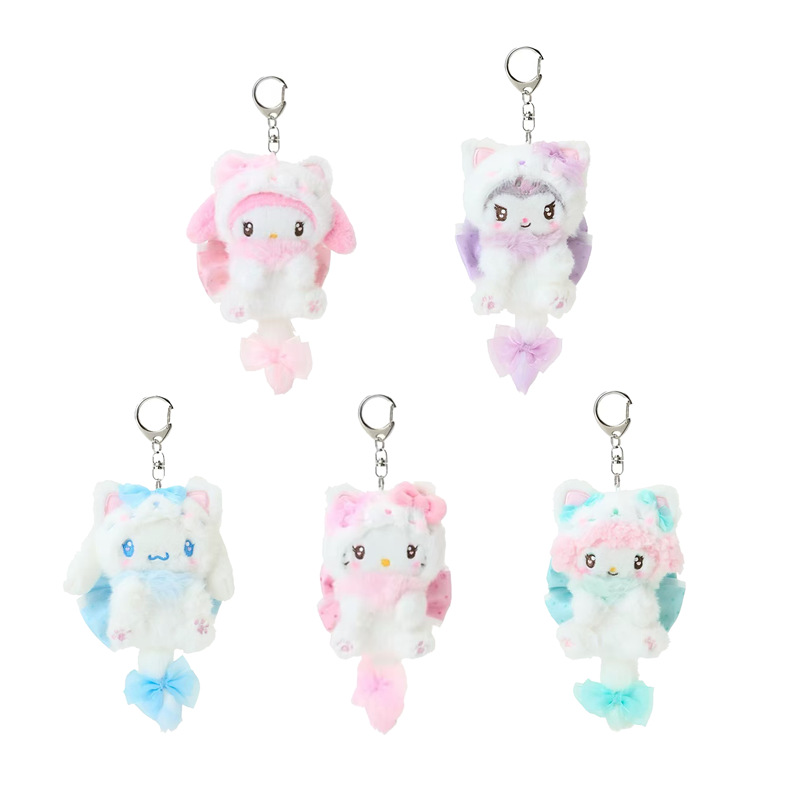 Kostum Hello Kitty Cream Cat B - Carabiner Keychain ulasan dan harga