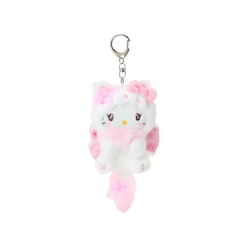 Kostum Hello Kitty Cream Cat B - Carabiner Keychain ulasan dan harga