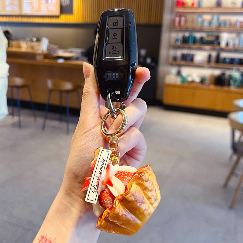 Gantungan Kunci Tart Telur Str - Carabiner Keychain ulasan dan harga