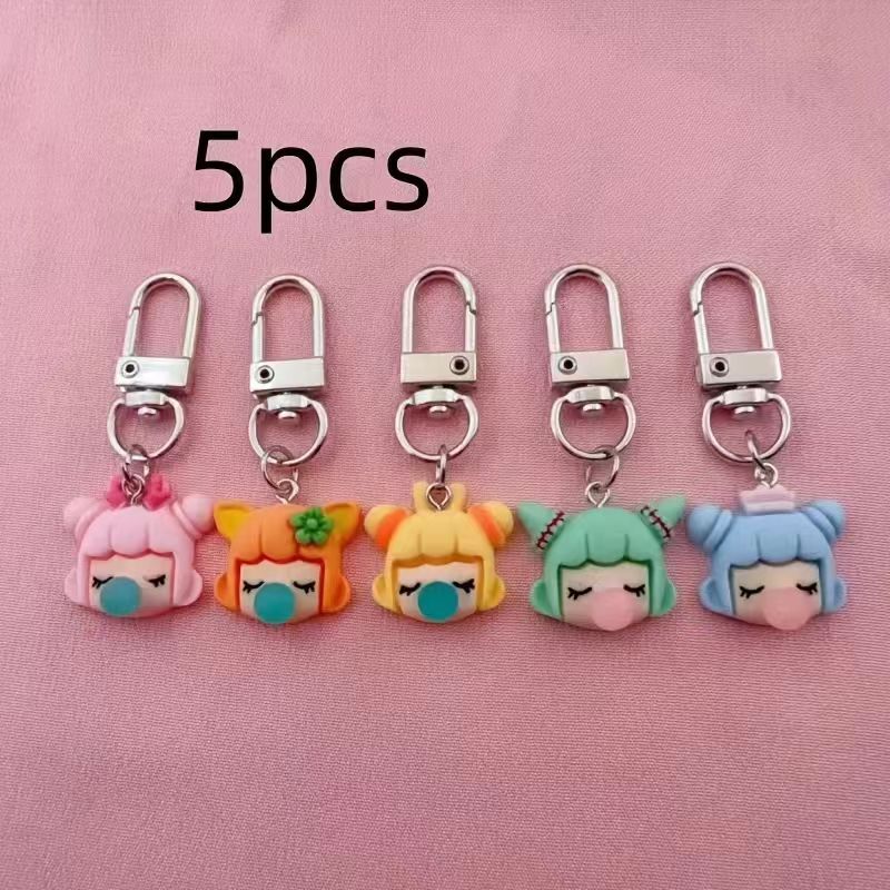 5 buah gantungan kunci resin b - Carabiner Keychain ulasan dan harga
