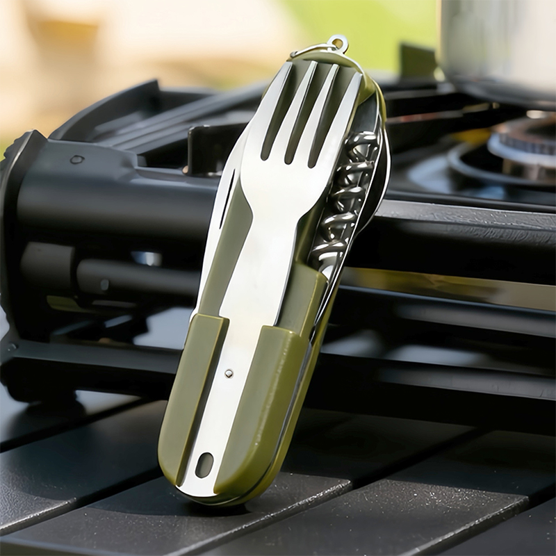 Set Peralatan Makan Berkemah 7 - Pocket Knife Ceramic ulasan dan harga