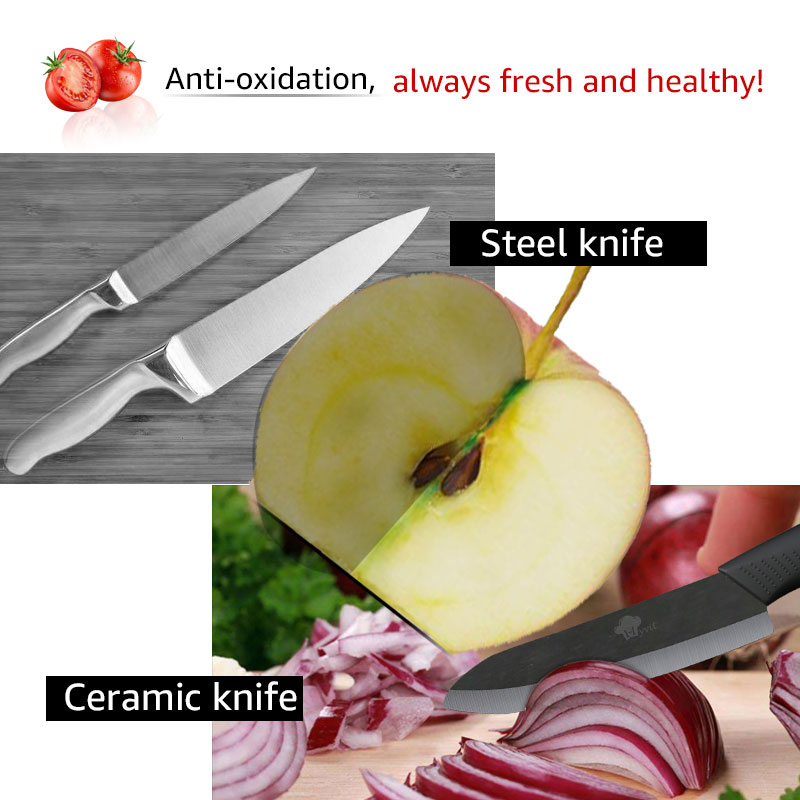 Pisau keramik pisau dapur 3 4  - Pocket Knife Ceramic ulasan dan harga
